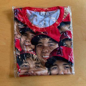 Shohei Ohtani Face Shirt